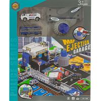 DLA DZIECI ZABAWKA PARKING POLICYJNY AKCESORIA