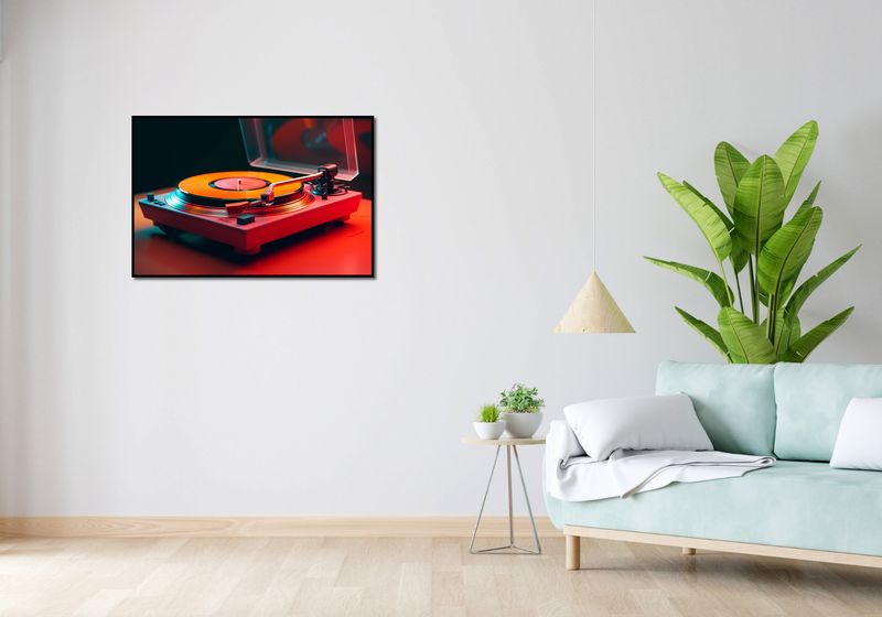 Plakat 91,5x61cm Retro Granie zdjęcie 4