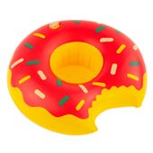 tg48118r podstawka pod kubek pączek różowy donut pływająca