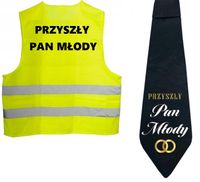 Kamizelka Krawat PRZYSZŁY PAN MŁODY Kawalerski