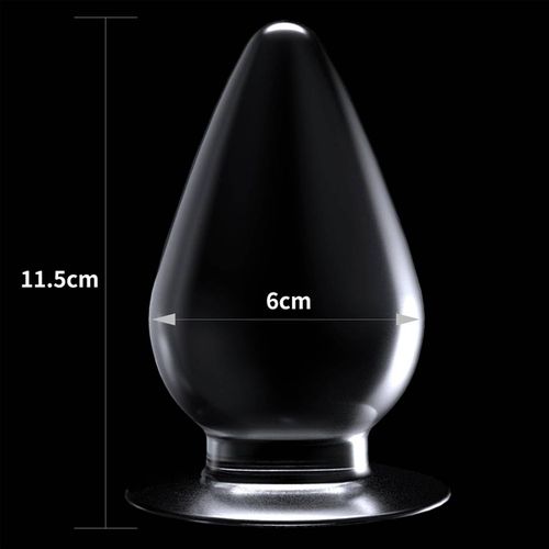 Duży Korek Analny Przezroczysty - Flawless Clear Anal Plug 4.5'' na Arena.pl