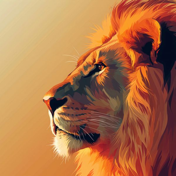 Plakat 70x70cm Król zdjęcie 1