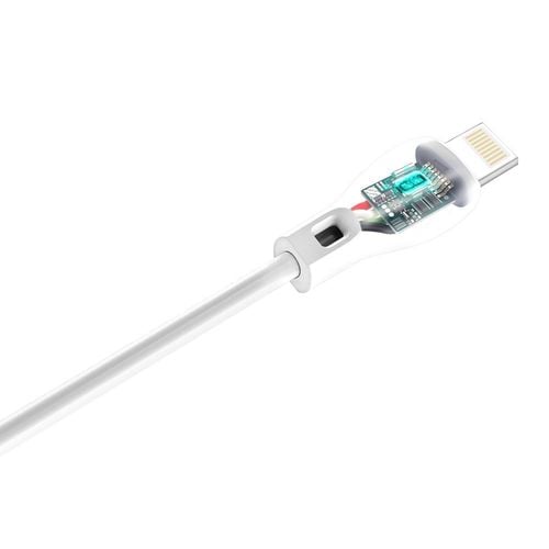 przewód kabel do iphone usb - lightning 2.4a 1m biały na Arena.pl