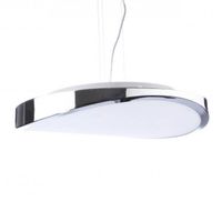 Wisząca lampa pokojowa Circulo designerski zwis biały