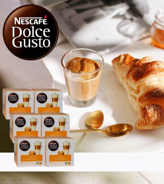Nescafe Dolce Gusto Latte Macchiato 6 x 16 kaps zdjęcie 5
