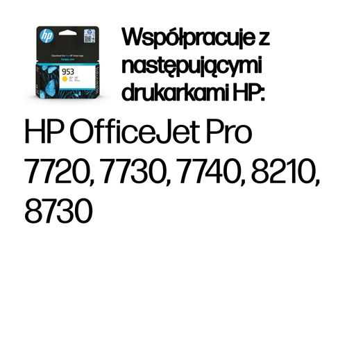 Tusz HP 953 yellow do 700str. Instant Ink na Arena.pl