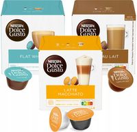 Kapsułki Nescafe Dolce Gusto Zestaw Bestsellers Mini 3 x 16 kapsułek