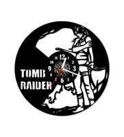 Zegar ścienny z płyty winylowej 165.13 Tomb Rider