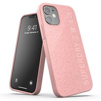superdry snap iphone 12 mini compostablecase różowy/pink 42620