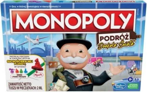 HASBRO GRA MONOPOLY PODRÓŻ DOOKOŁA ŚWIATA na Arena.pl