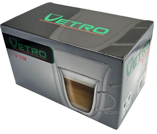 Szklanki termiczne do kawy Latte zestaw 2szt 250ml na Arena.pl