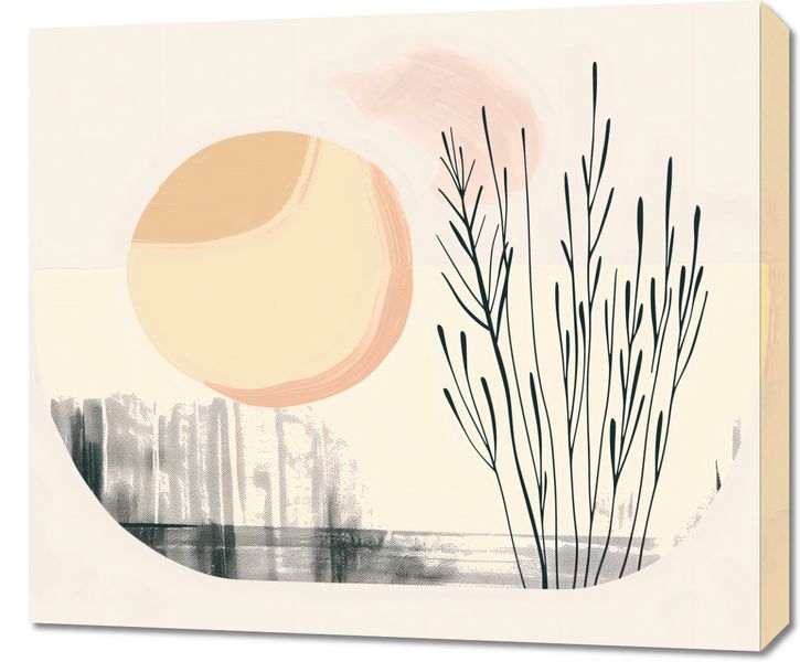 Obraz 70x60cm Pastelowy Wschód zdjęcie 1