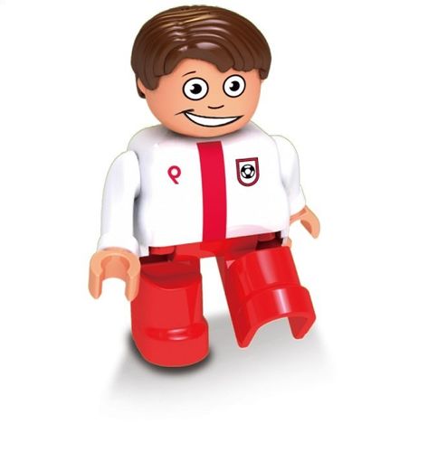 KLOCKI MUBI FIGURKA LUDZIK PIŁKARZ na Arena.pl