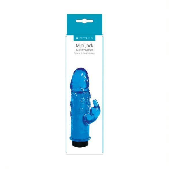 Me You Us Jack Rabbit Vibrator Blue zdjęcie 3