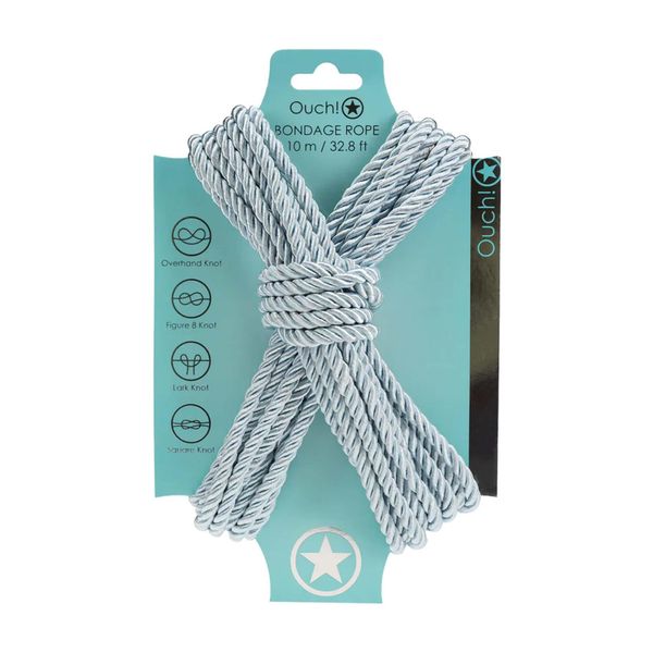 Polyester Bondage Rope - 32.8 Ft / 10 M - Powder Blue zdjęcie 1