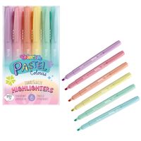 ZAKREŚLACZE 6 KOLORÓW PASTEL COLORINO 5907620184965