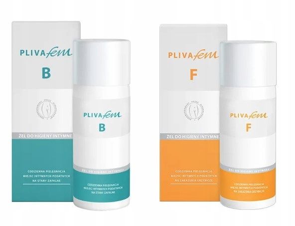 PlivaFem B + PlivaFem F, 150ml+150ml zdjęcie 1