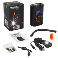 KRAFT&DELE KOMPRESOR AKUMULATOROWY 5000mAh POWERBANK 3-150 PSI LCD KD5500