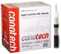 Kabel Conotech NS-113 Trishield PE black na metry
