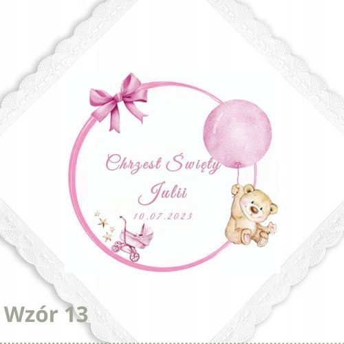 ŚWIECA DO CHRZTU KOMUNII NA CHRZEST KOMUNIĘ GROMNICA CHRZCINY na Arena.pl