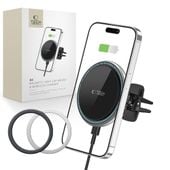 TECH-PROTECT UCHWYT SAMOCHODOWY MAGSAFE 15W CZARNY DO iPHONE