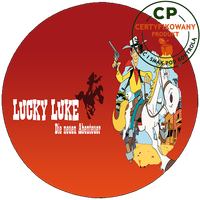 Opłatek na tort Lucky Luke