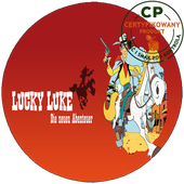 Opłatek na tort Lucky Luke