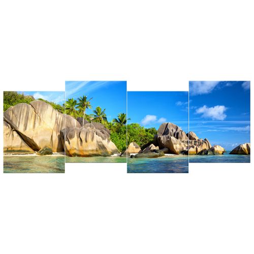 Obraz 120X45 La Digue na Arena.pl