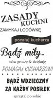NAKLEJKI do kuchni na ścianę dekoracja kawa 80cm
