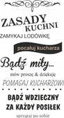 NAKLEJKI do kuchni na ścianę dekoracja kawa 80cm