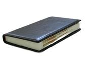 kalendarz książkowy dzienny  zbliżony do b6 21b czarna  kd-21b-402026