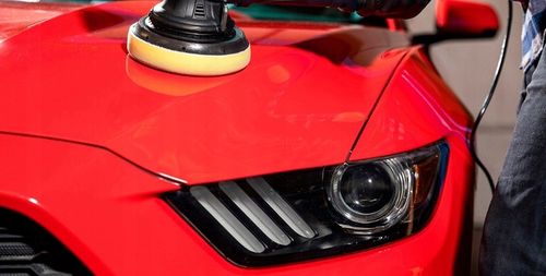 POLERKA SAMOCHODOWA OSCYLACYJNA DUAL ACTION SKOK 21MM 1500W +3 GĄBKI MP0443 na Arena.pl