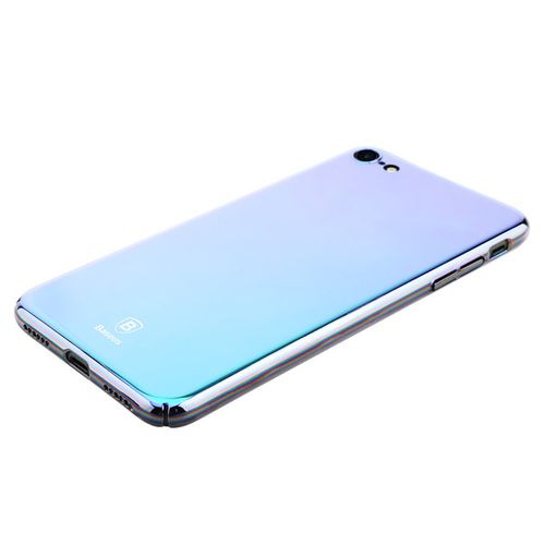 BASEUS GLASS CASE ETUI IPHONE 7 8 NIEBIESKI na Arena.pl