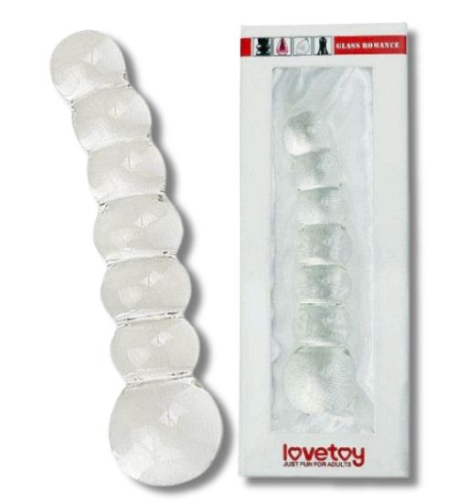 Kuleczkowe szklane dildo zdjęcie 1