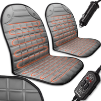 MATA GRZEWCZA NA FOTEL PODWÓJNA PODGRZEWANA SIEDZENIE 12V DO SAMOCHODU