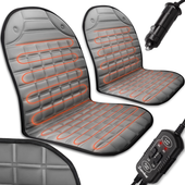 MATA GRZEWCZA NA FOTEL PODWÓJNA PODGRZEWANA SIEDZENIE 12V DO SAMOCHODU