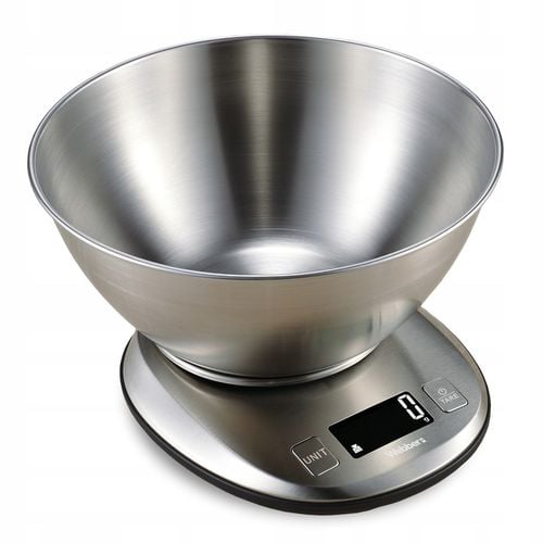 Waga kuchenna WEBBER EK4390 INOX stal nierdzewna LCD 5kg 1g misa na Arena.pl
