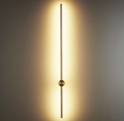 Lampa ścienna SPARO LED złota 100 cm na Arena.pl