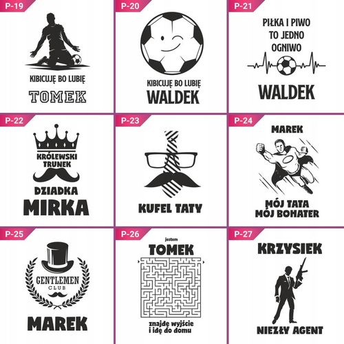 Kufel do piwa z grawerem 500 ml PREZENT DLA NIEGO na Arena.pl