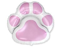 Balon foliowy "Łapka", różowy, 24 cale [balon na hel]