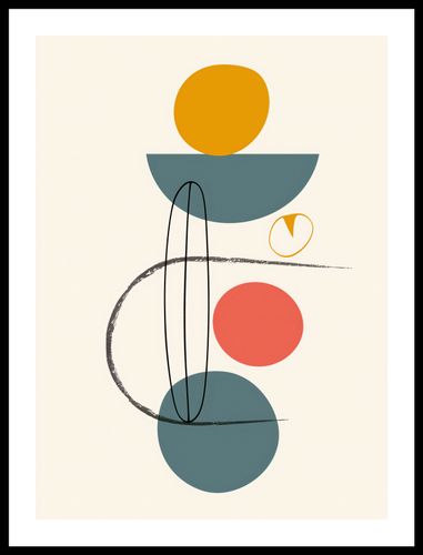 Plakat 40x55cm Równe Kompozycje na Arena.pl