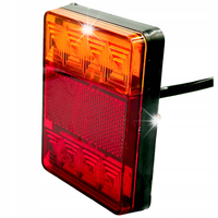 Lampa tylna do przyczepki przyczepy led ledowa diodowa 12V 3 funkcje