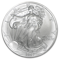 Amerykański Orzeł 1 uncja Srebra 2007