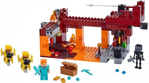 Lego Minecraft Most płomyków na Arena.pl
