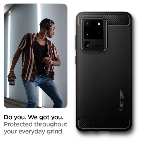 SPIGEN RUGGED ARMOR GALAXY S20 ULTRA MATTE BLACK na Arena.pl