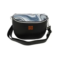 Czarna Nerka Marmurowa – Stylowa Torebka Damska