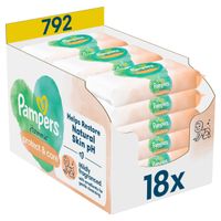 Pampers Harmonie Protect&Care chusteczki nawilżane 18 opakowań = 792 sztuki