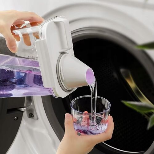 POJEMNIK PUDEŁKO ORGANIZER Z MIARKĄ NA PROSZEK PŁYN DO PRANIA PŁUKANIA 1,1L na Arena.pl