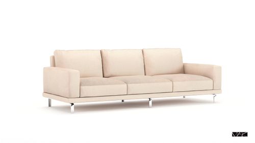 Sofa Torano 257cm beżowa D2 na Arena.pl