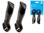 ROGI DO KIEROWNICY ROWEROWE UCHWYTY ALUMINIOWE 130 MM ANATOMICZNE M-WAVE